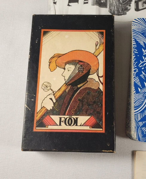 【Vintage】 THE AQUARIAN TAROT THE FOOL Vintage】 THE AQUARIAN TAROT THE FOOL Vintage Aquarian Tarot Card